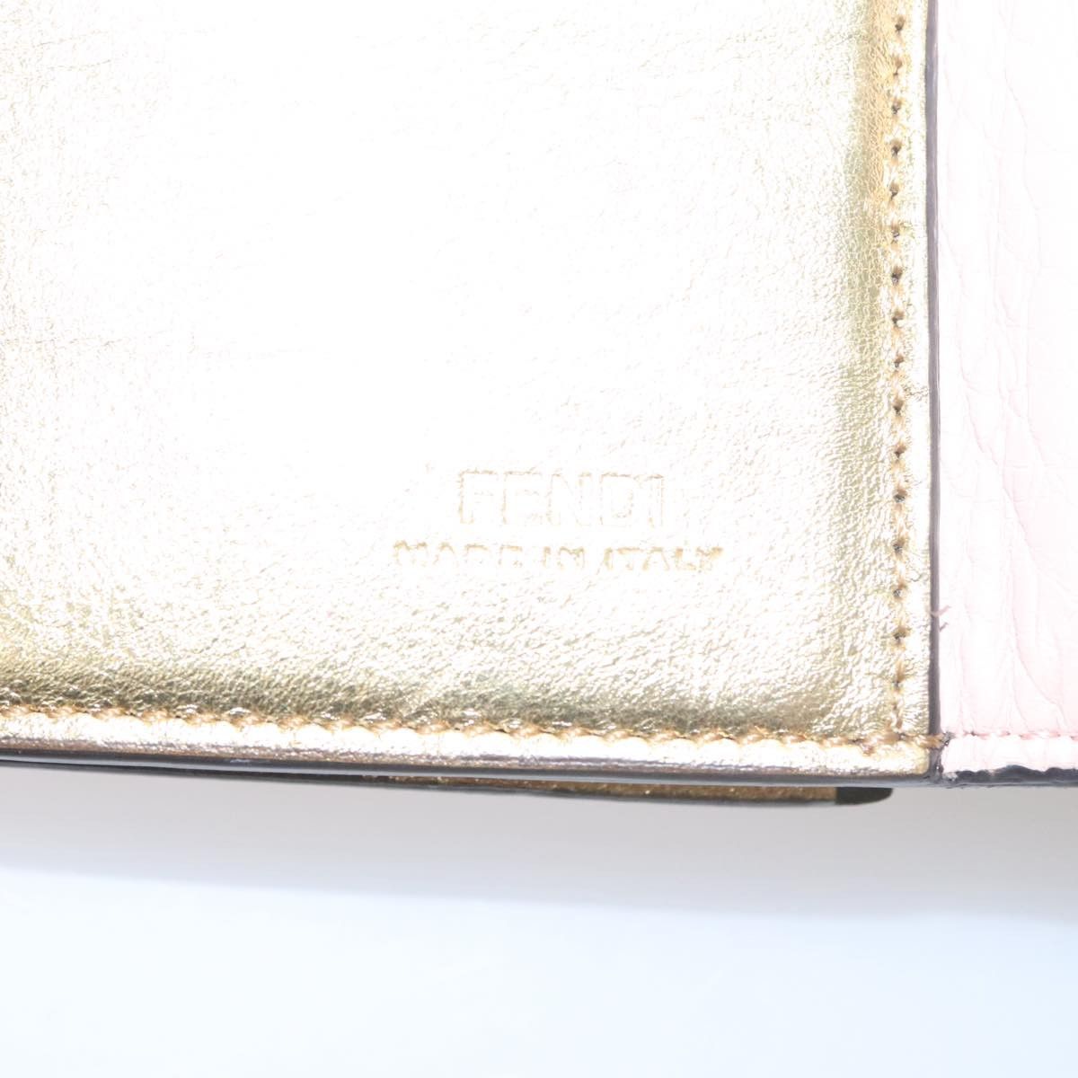 Fendi Peekaboo Pink Leather Wallet (Pre-Owned) Size ONE SIZE - 13 Thumbnail
