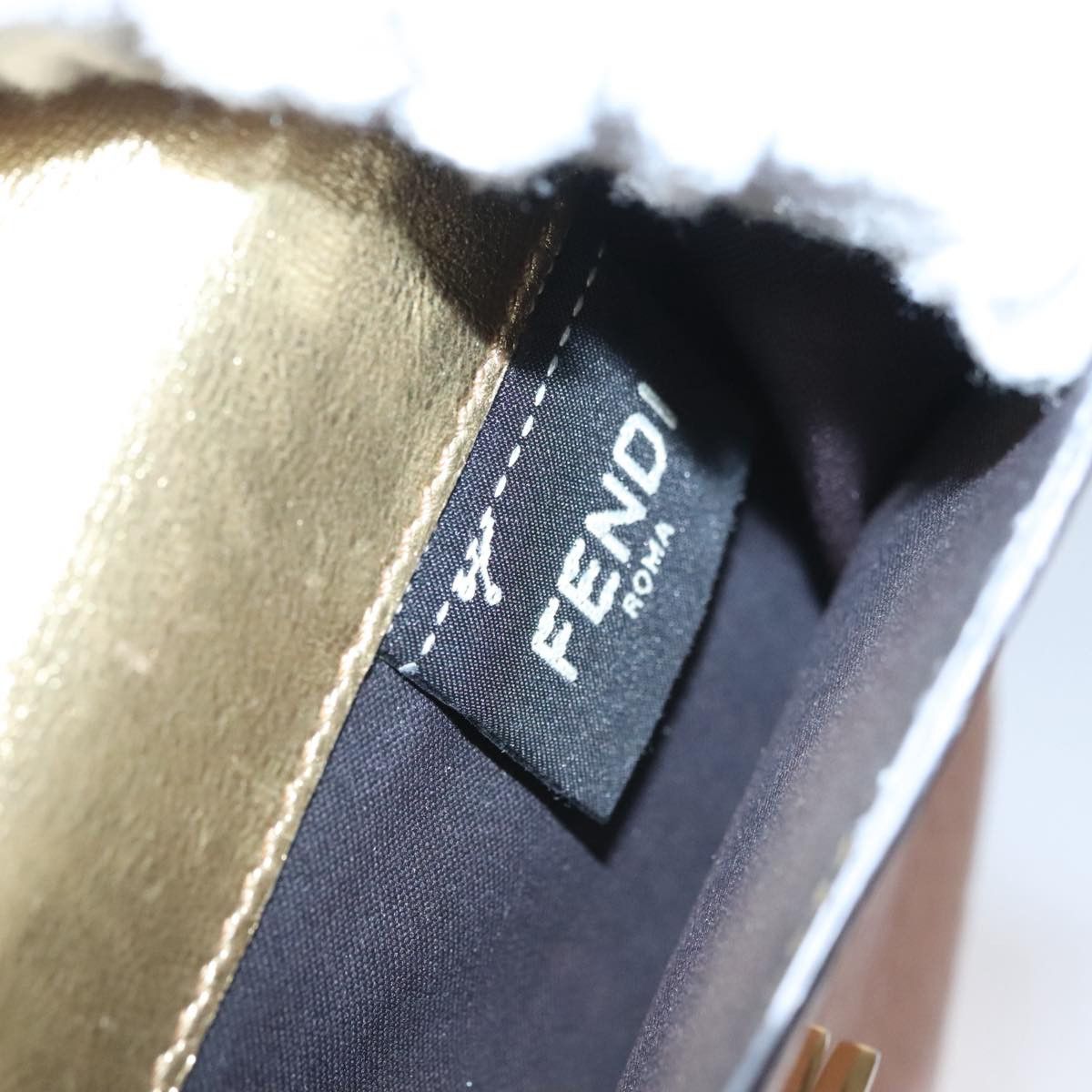 Fendi Peekaboo Pink Leather Wallet (Pre-Owned) Size ONE SIZE - 12 Thumbnail