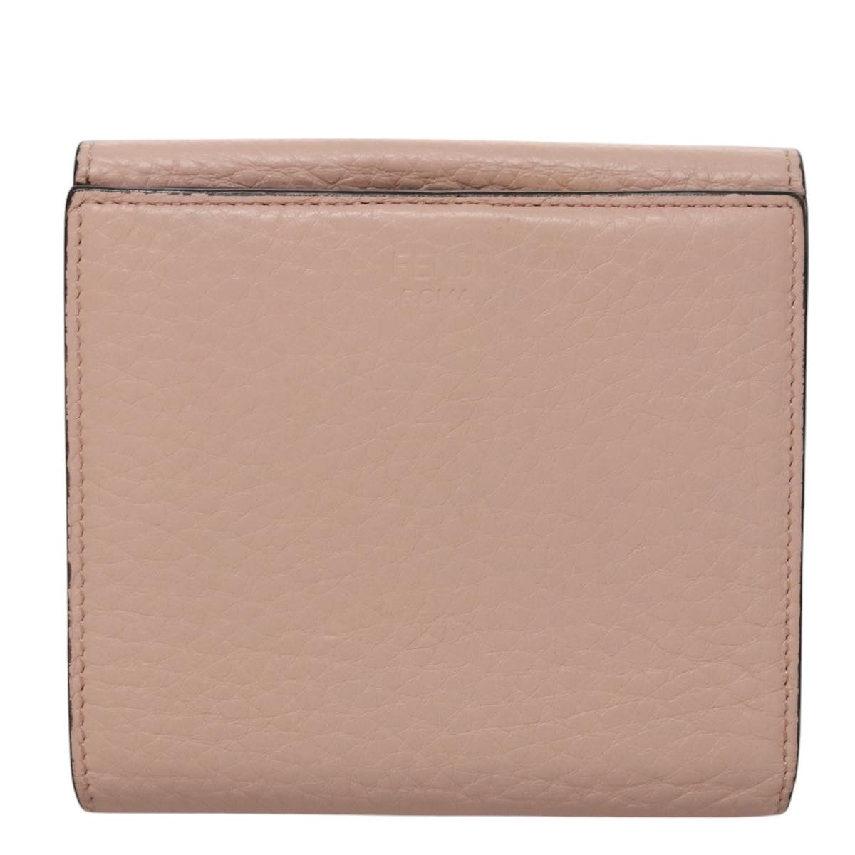 Fendi Peekaboo Pink Leather Wallet (Pre-Owned) Size ONE SIZE - 2 Thumbnail