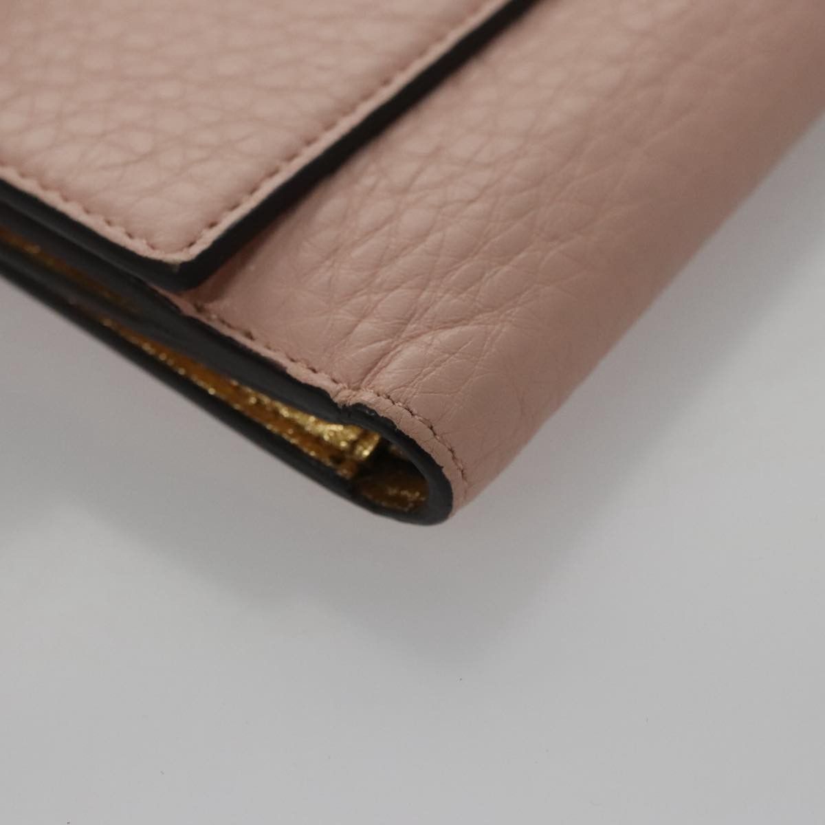 Fendi Peekaboo Pink Leather Wallet (Pre-Owned) Size ONE SIZE - 7 Thumbnail