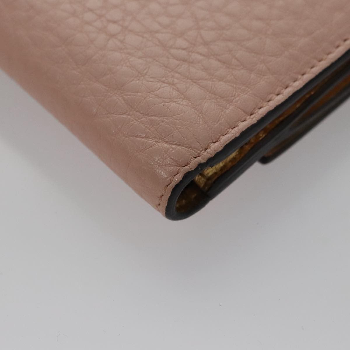 Fendi Peekaboo Pink Leather Wallet (Pre-Owned) Size ONE SIZE - 6 Thumbnail