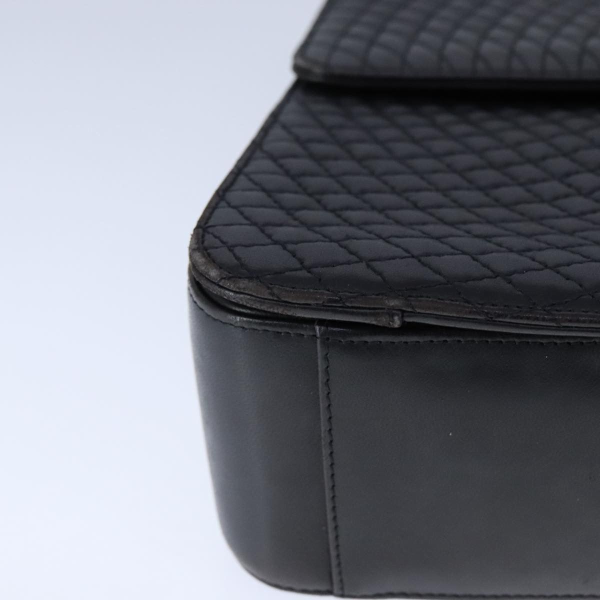 Bally Black Leather Handbag (Pre-Owned) Size ONE SIZE - 6 Thumbnail