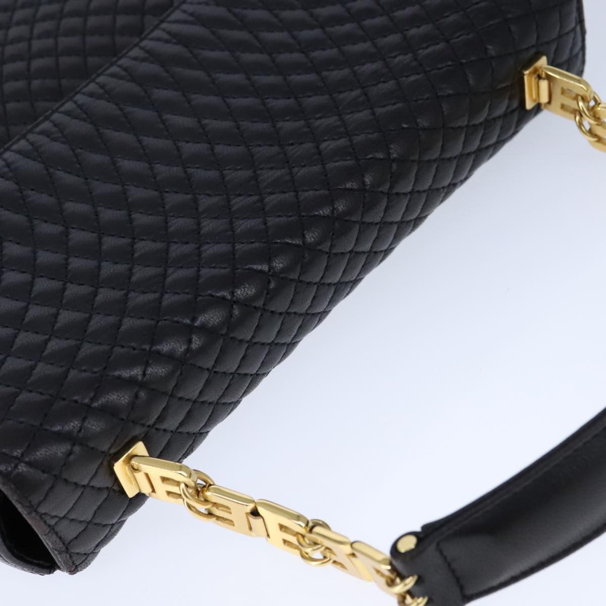 Bally Black Leather Handbag (Pre-Owned) Size ONE SIZE - 7 Thumbnail