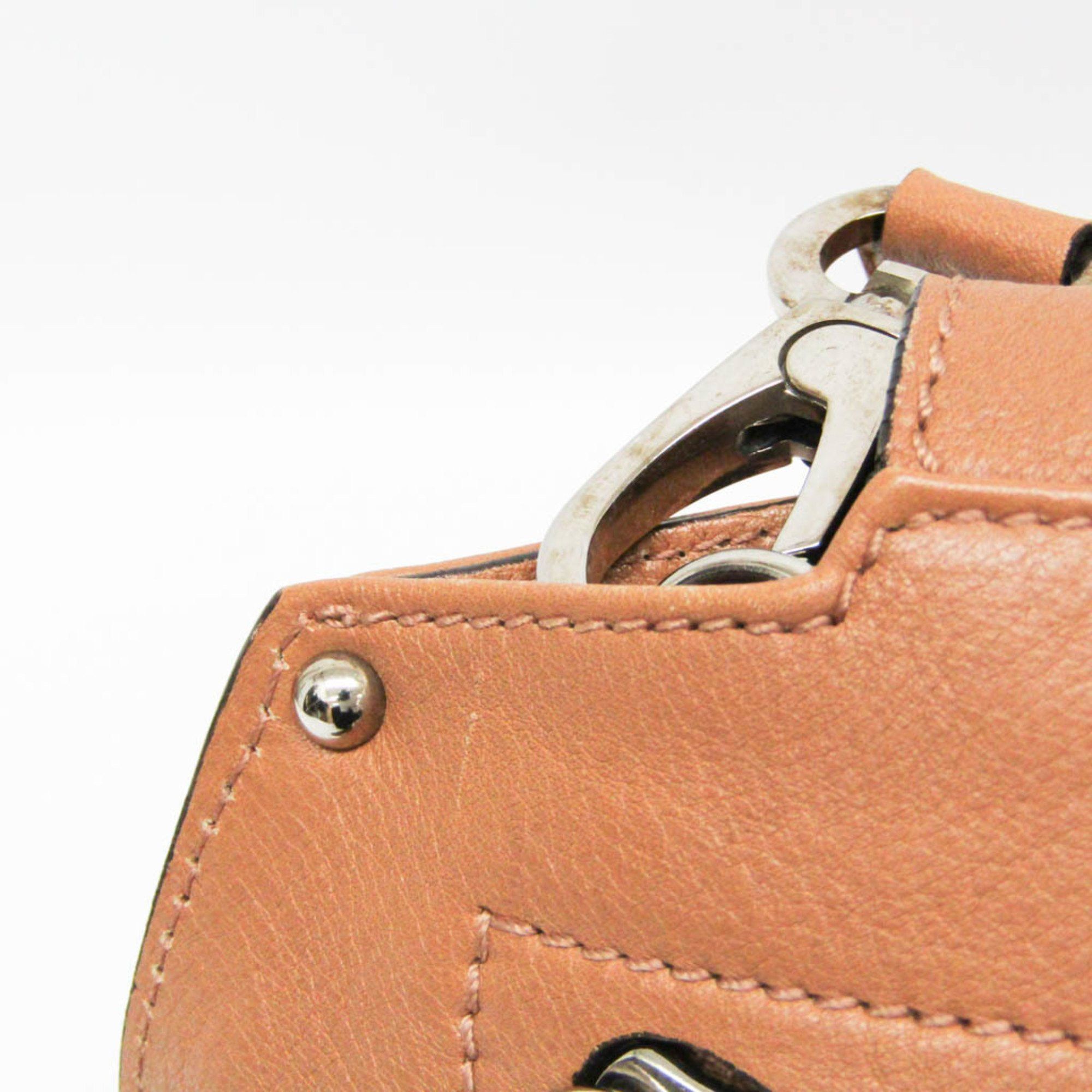 Salvatore Ferragamo Sofia Brown Leather Handbag (Pre-Owned) Size ONE SIZE - 15 Thumbnail