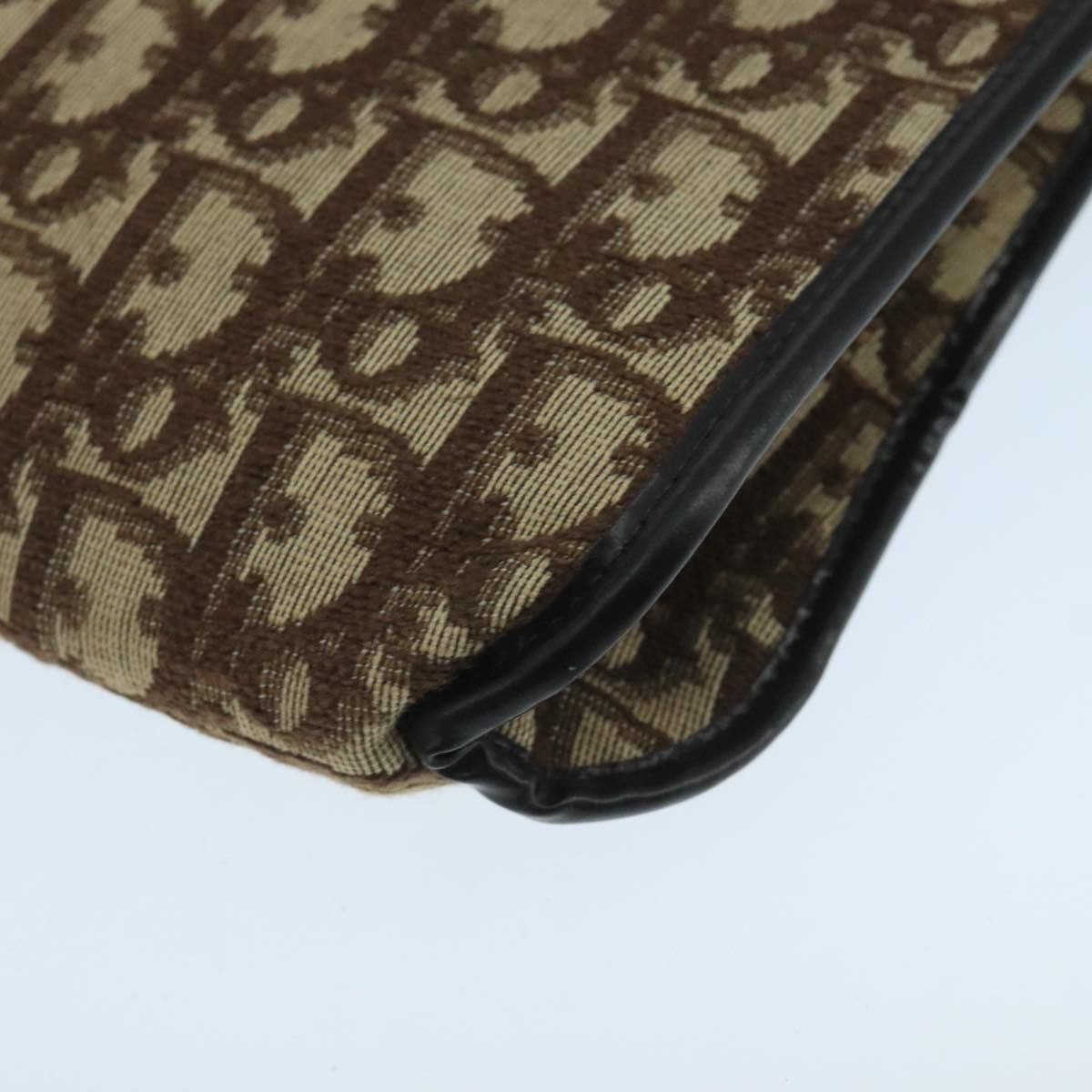 Dior Trotter Beige Canvas Shoulder Bag (Pre-Owned) Size ONE SIZE - 18 Thumbnail