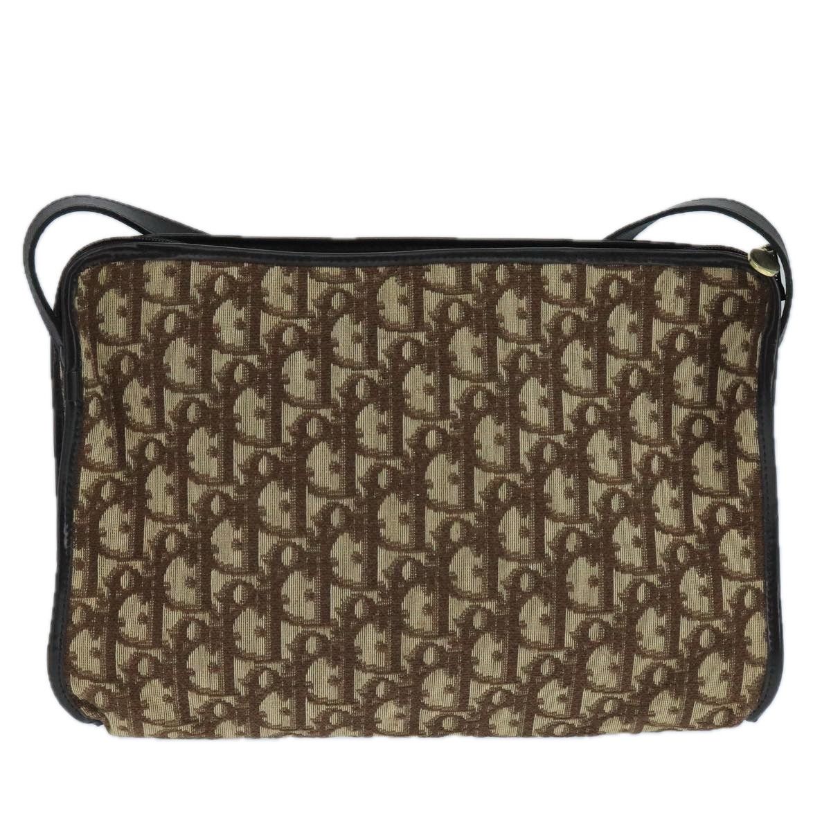 Dior Trotter Beige Canvas Shoulder Bag (Pre-Owned) Size ONE SIZE - 2 Thumbnail