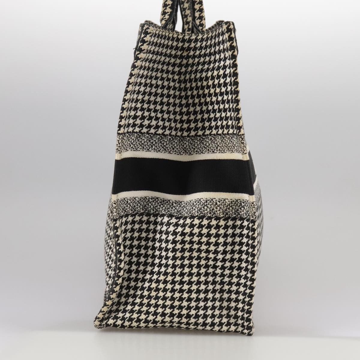 Dior Book Tote Black Canvas Tote Bag (Pre-Owned) Size ONE SIZE - 3 Thumbnail