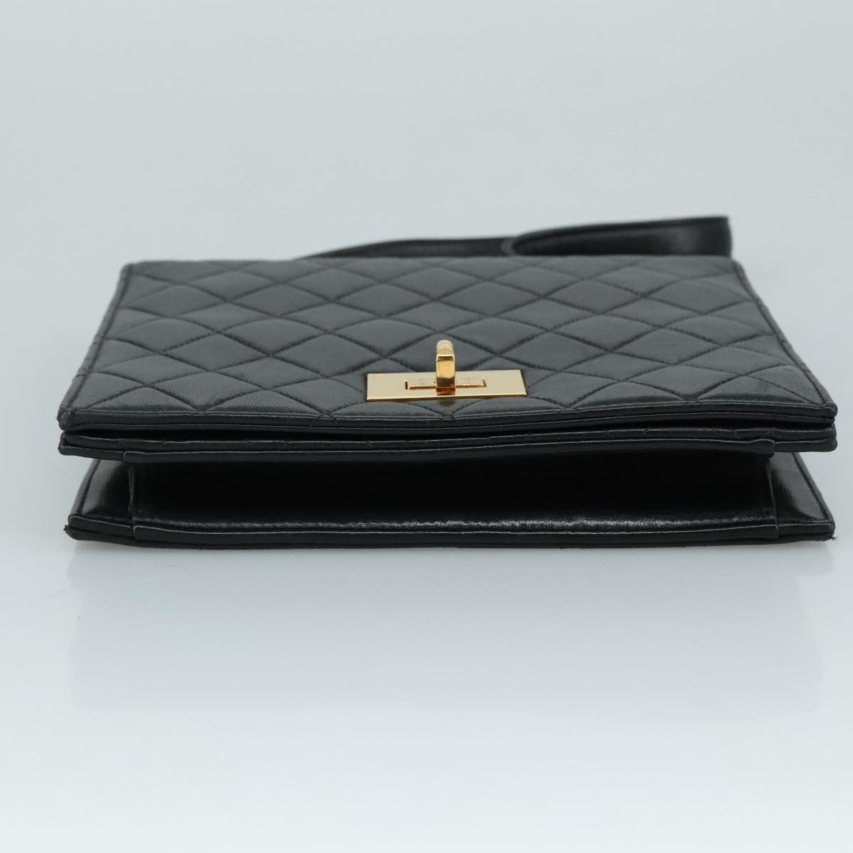 Chanel 2,55 Black Leather Shoulder Bag (Pre-Owned) Size ONE SIZE - 19 Thumbnail
