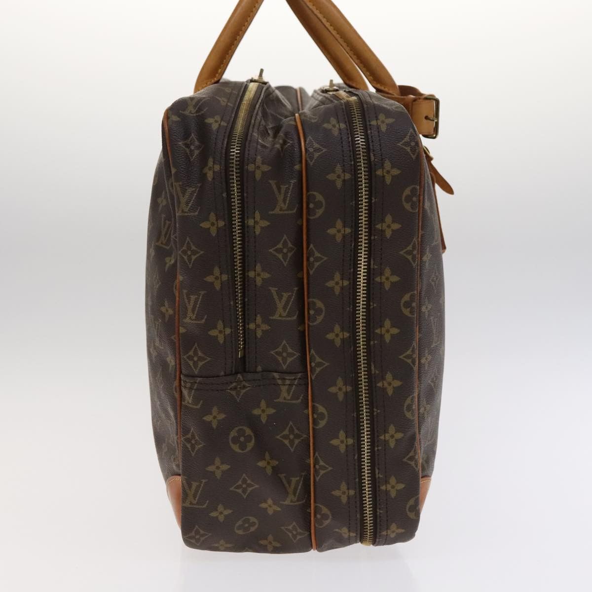 Louis Vuitton Sirius Brown Canvas Travel Bag (Pre-Owned) Size ONE SIZE - 4 Thumbnail