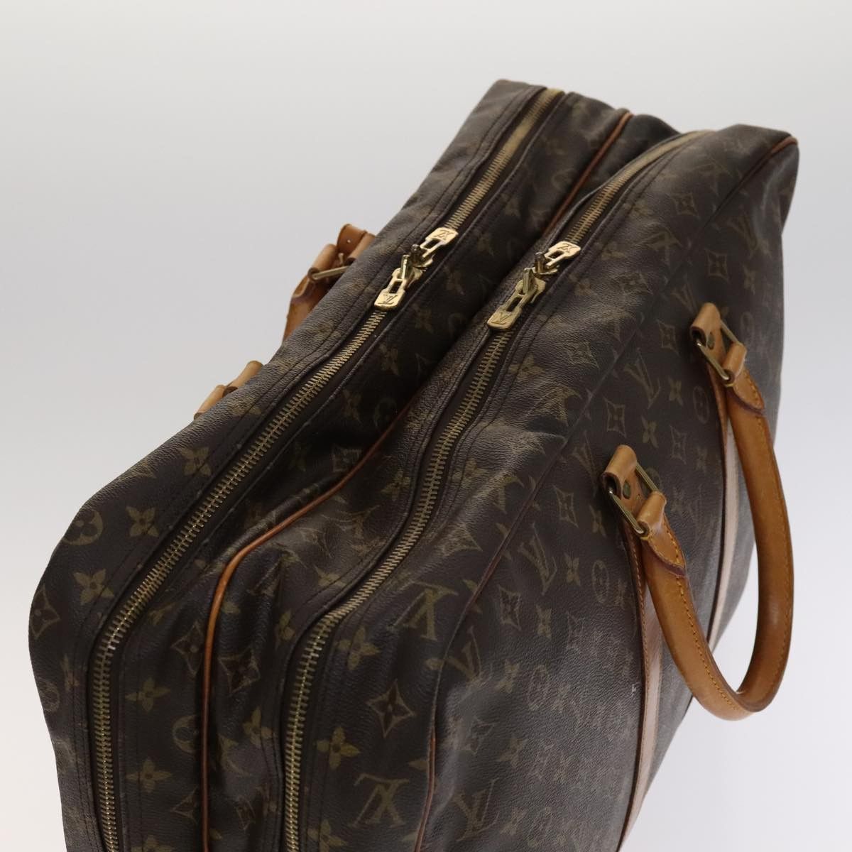 Louis Vuitton Sirius Brown Canvas Travel Bag (Pre-Owned) Size ONE SIZE - 13 Thumbnail
