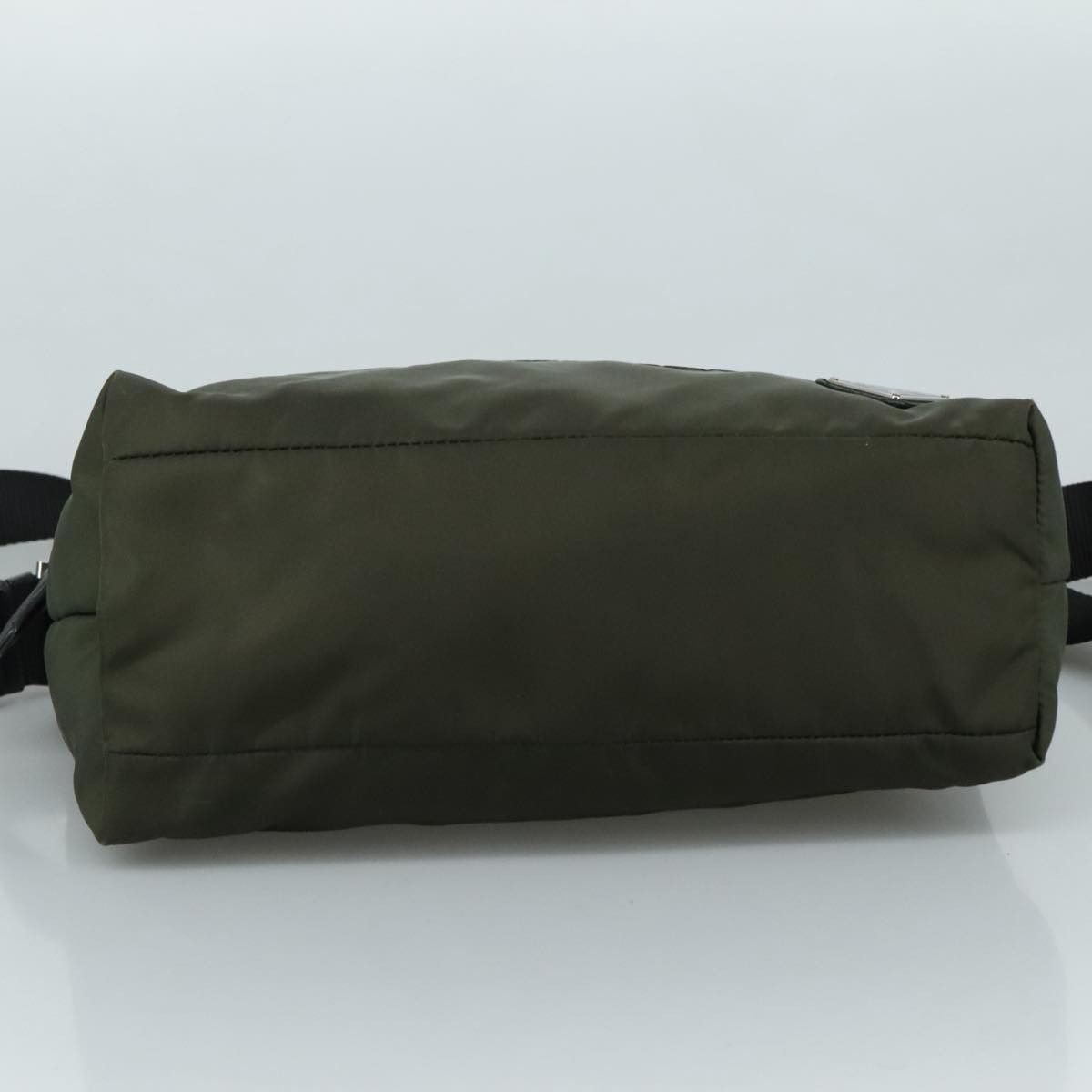 Prada Tessuto Khaki Synthetic Shoulder Bag (Pre-Owned) Size ONE SIZE - 5 Thumbnail