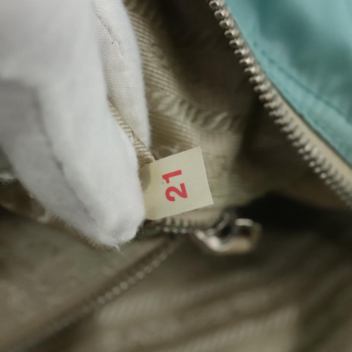 Prada Blue Synthetic Shoulder Bag (Pre-Owned) Size ONE SIZE - 14 Thumbnail