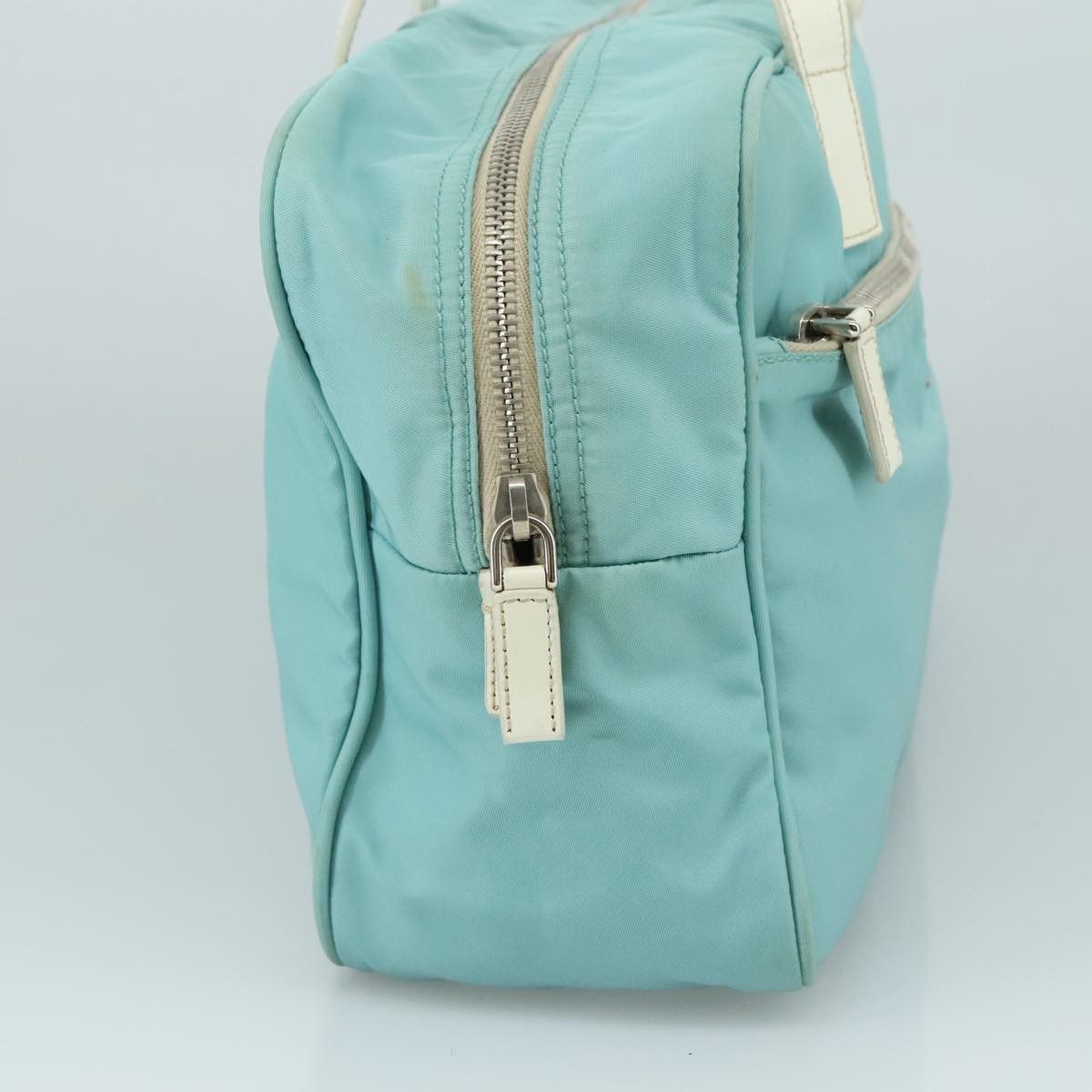 Prada Blue Synthetic Shoulder Bag (Pre-Owned) Size ONE SIZE - 3 Thumbnail