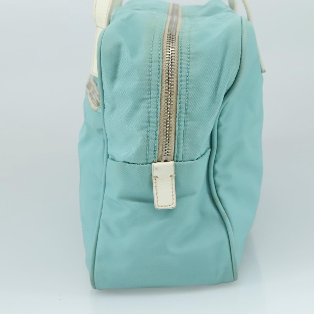 Prada Blue Synthetic Shoulder Bag (Pre-Owned) Size ONE SIZE - 4 Thumbnail
