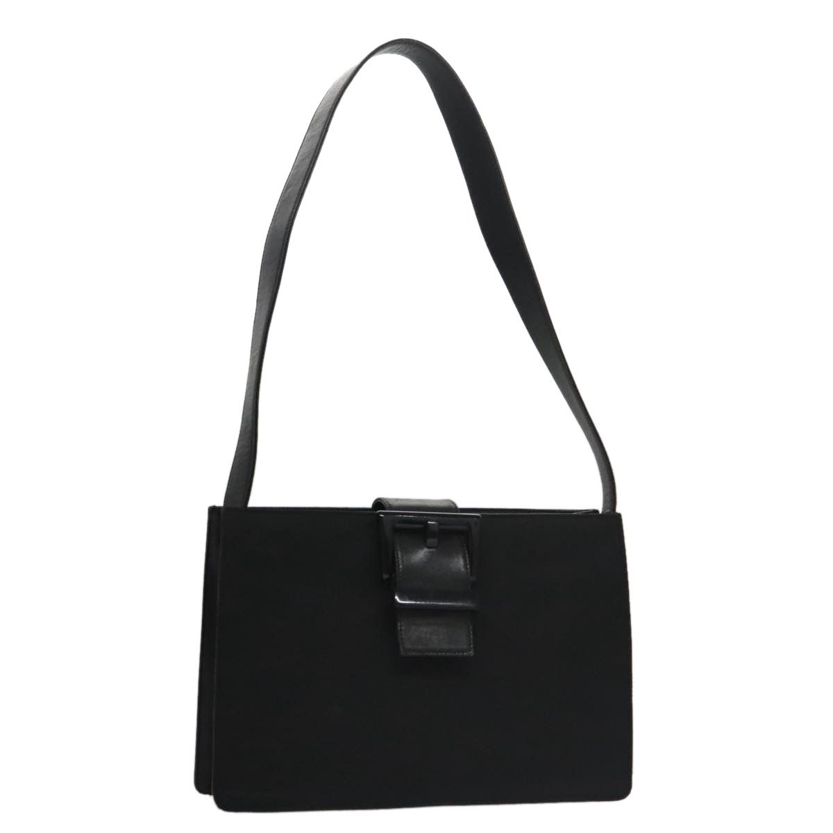 Prada Tessuto Black Synthetic Shoulder Bag (Pre-Owned) Size ONE SIZE - 13 Thumbnail