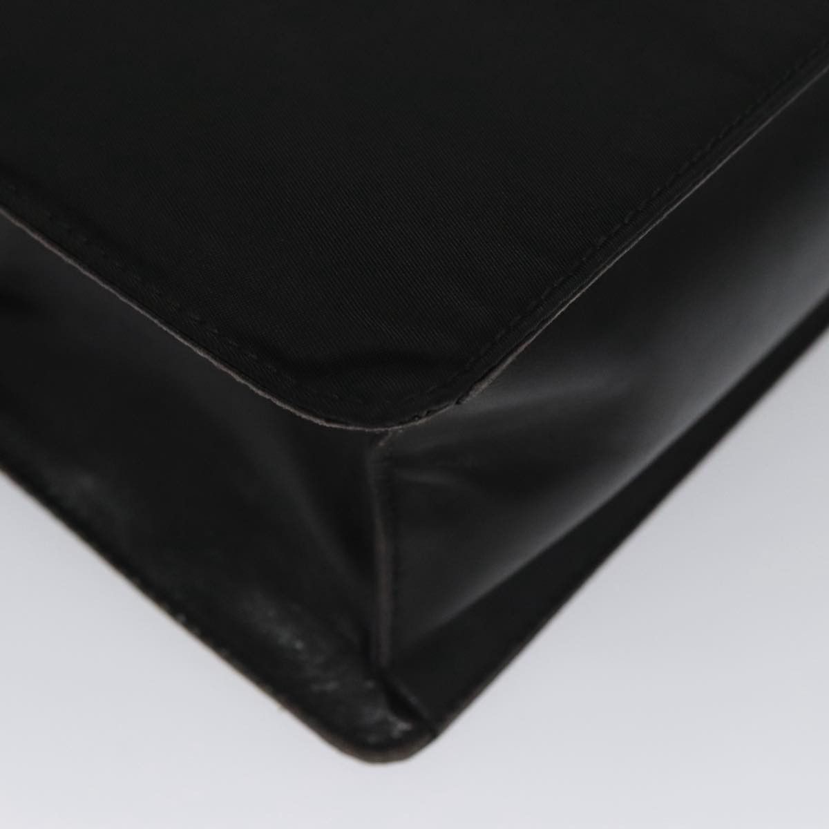 Prada Tessuto Black Synthetic Shoulder Bag (Pre-Owned) Size ONE SIZE - 6 Thumbnail