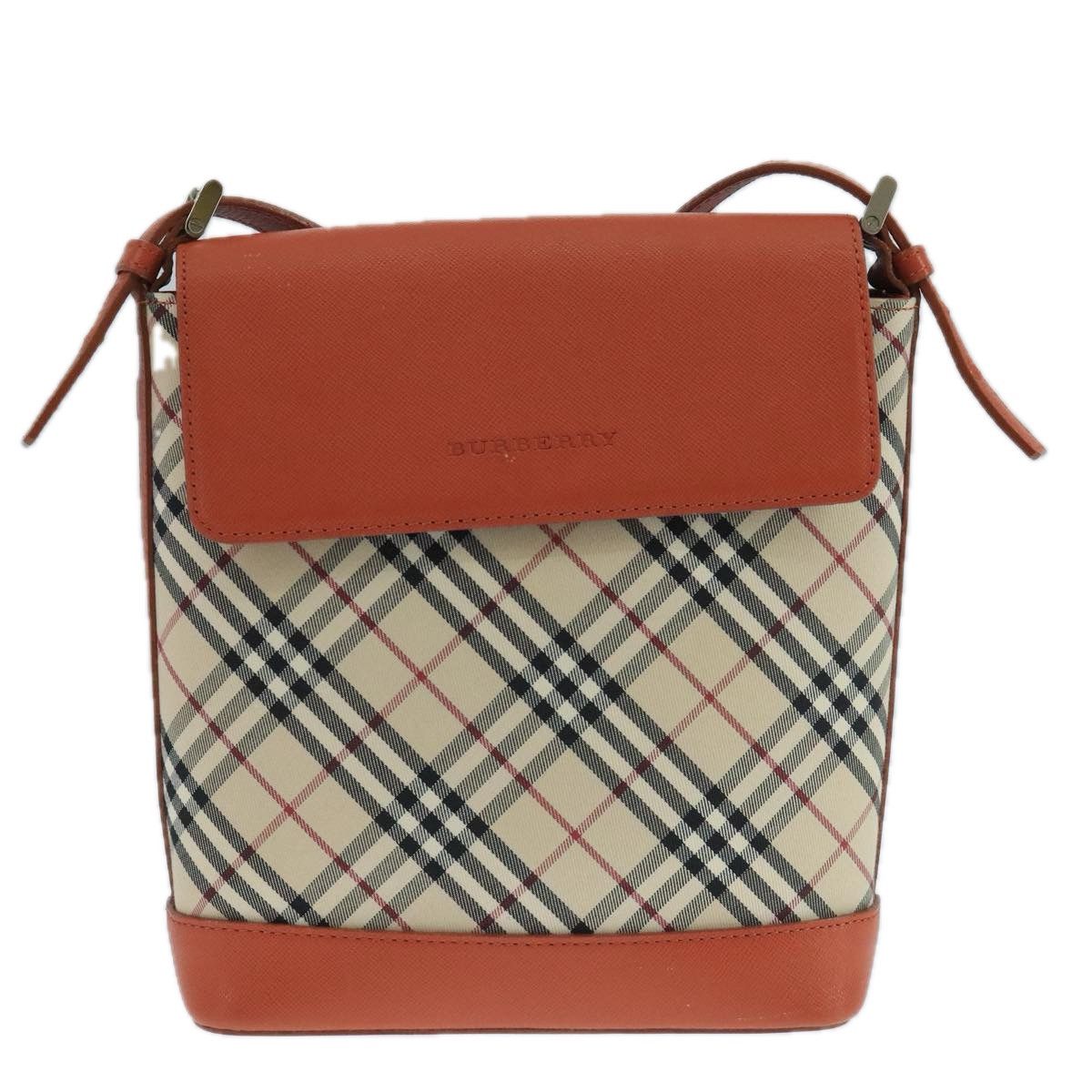Burberry Nova Check Beige Canvas Shoulder Bag (Pre-Owned) Size ONE SIZE - 14 Thumbnail
