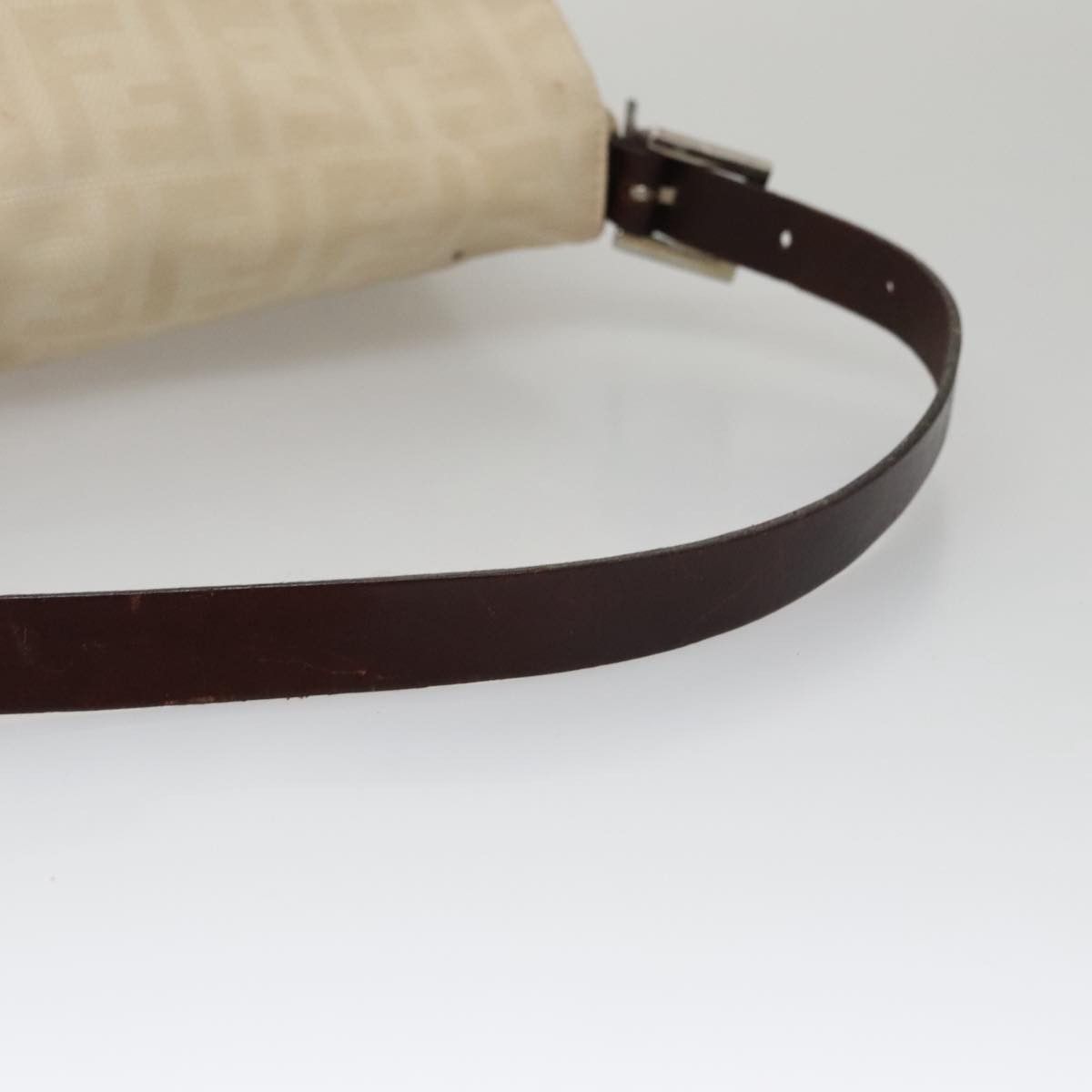Fendi Mamma Baguette Beige Canvas Shoulder Bag (Pre-Owned) Size ONE SIZE - 4 Thumbnail