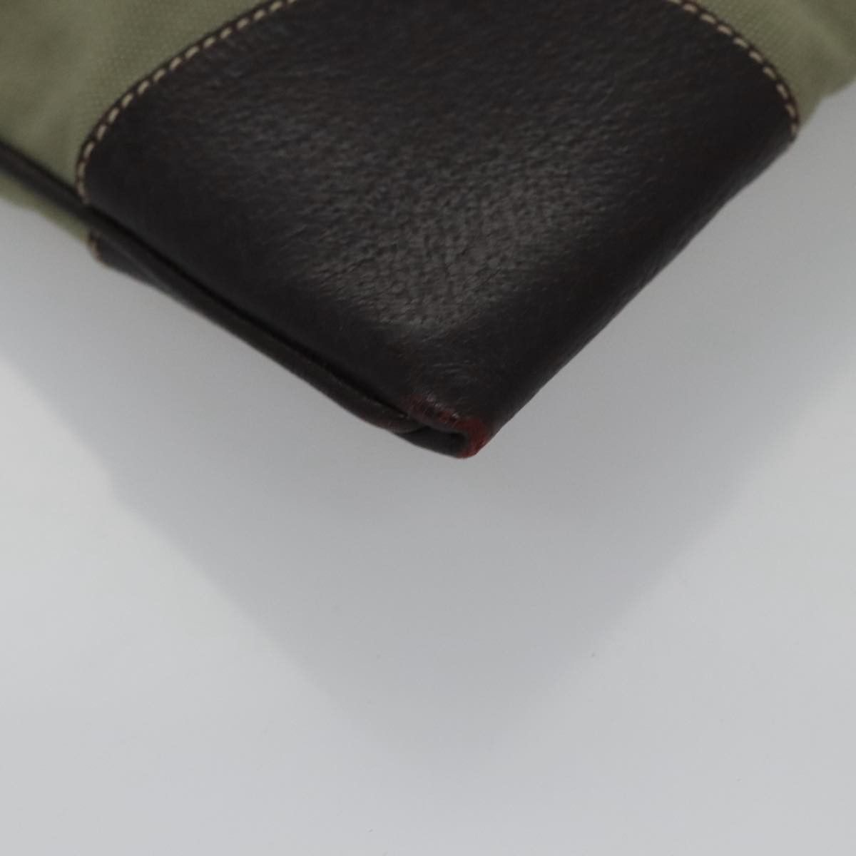Prada Khaki Canvas Handbag (Pre-Owned) Size ONE SIZE - 6 Thumbnail