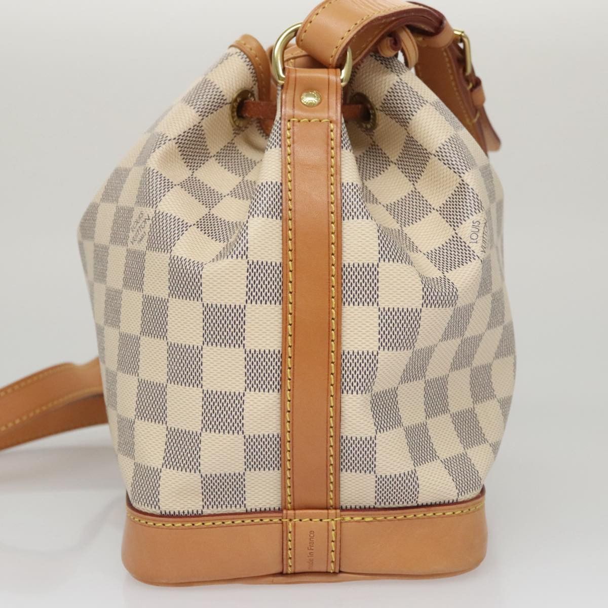 Louis Vuitton Noé Bb White Canvas Shoulder Bag (Pre-Owned) Size ONE SIZE - 4 Thumbnail