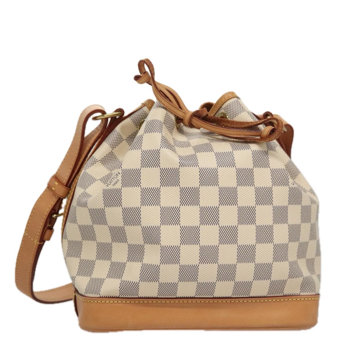 Louis Vuitton Noé Bb White Canvas Shoulder Bag (Pre-Owned) Size ONE SIZE - 16 Thumbnail