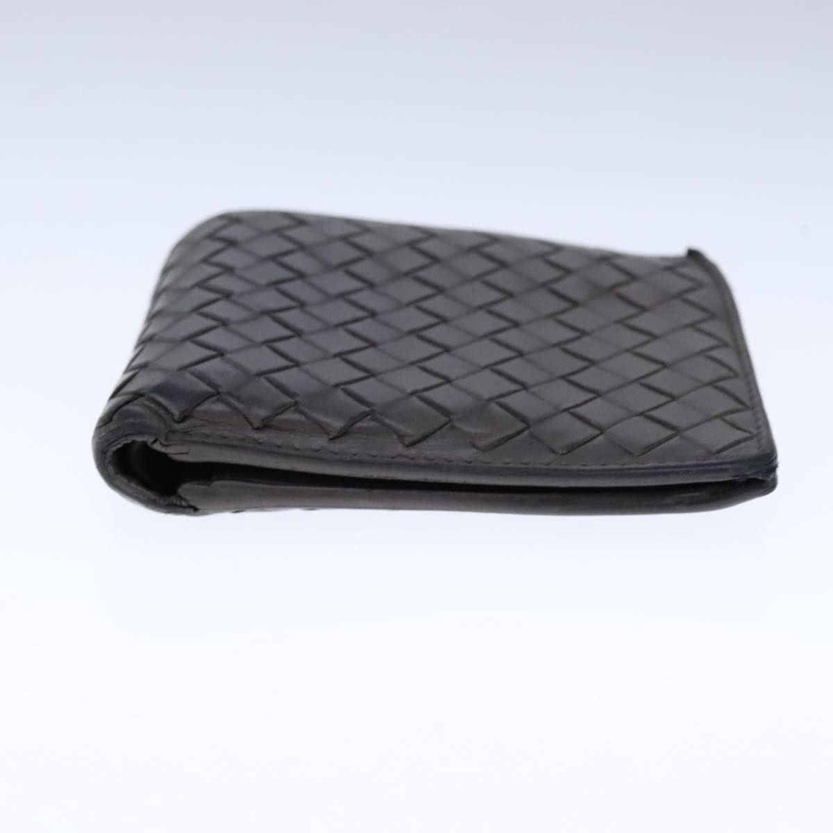 Bottega Veneta Intrecciato Grey Leather Wallet (Pre-Owned) Size ONE SIZE - 14 Thumbnail