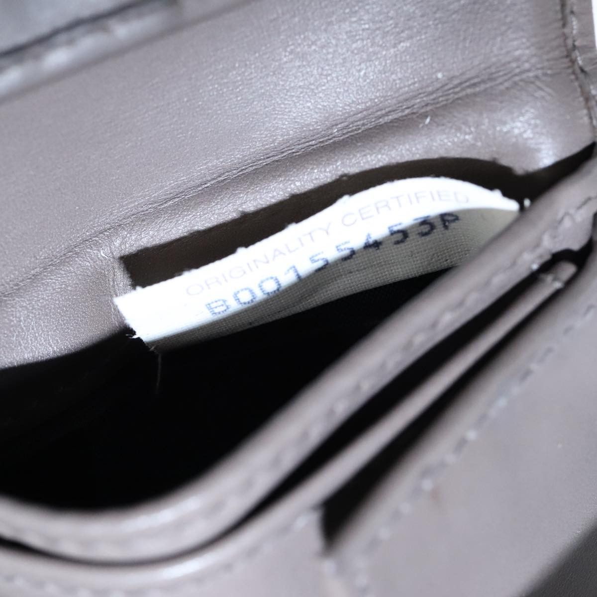 Bottega Veneta Intrecciato Grey Leather Wallet (Pre-Owned) Size ONE SIZE - 12 Thumbnail