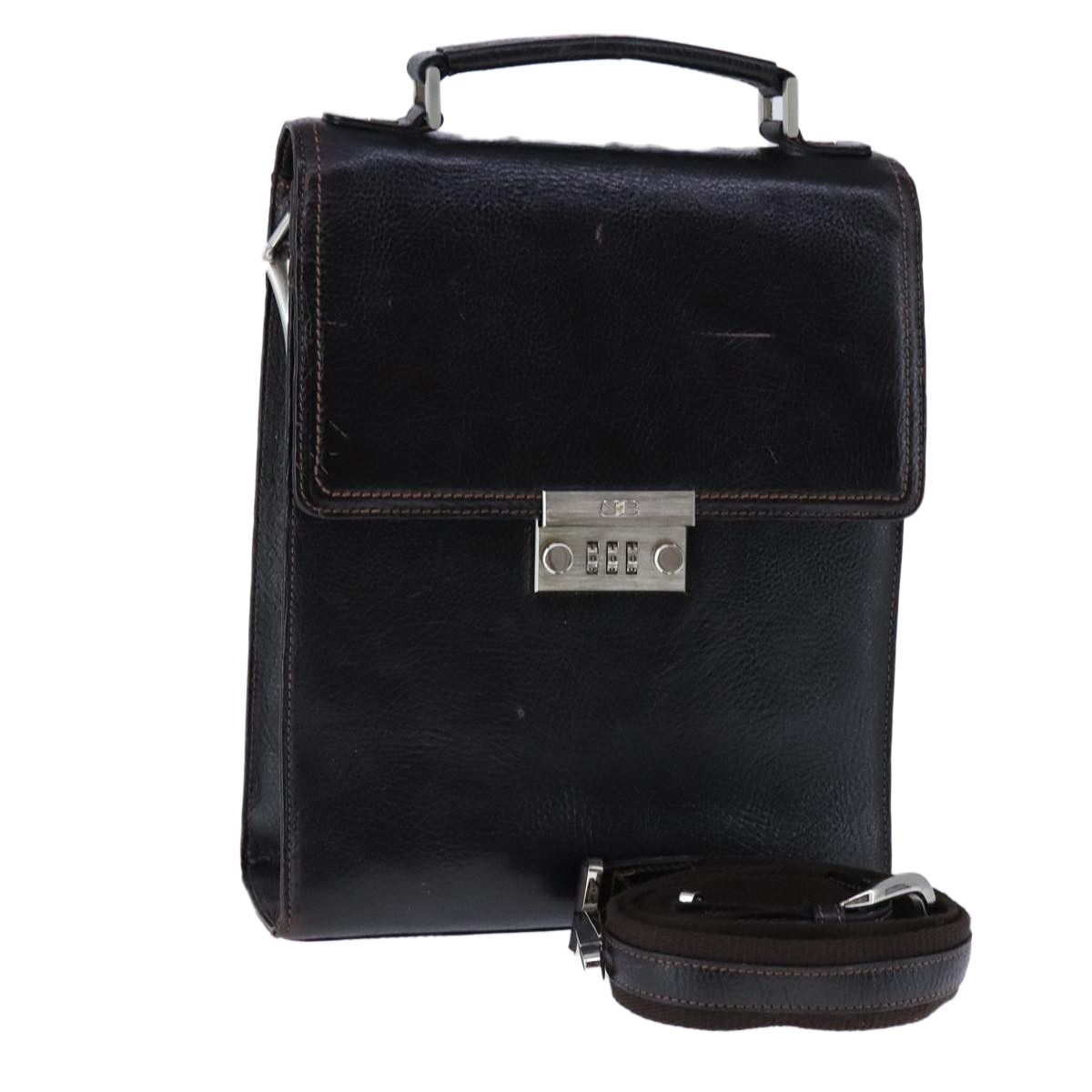 Balenciaga Brown Leather Handbag (Pre-Owned) Size ONE SIZE - 17 Thumbnail