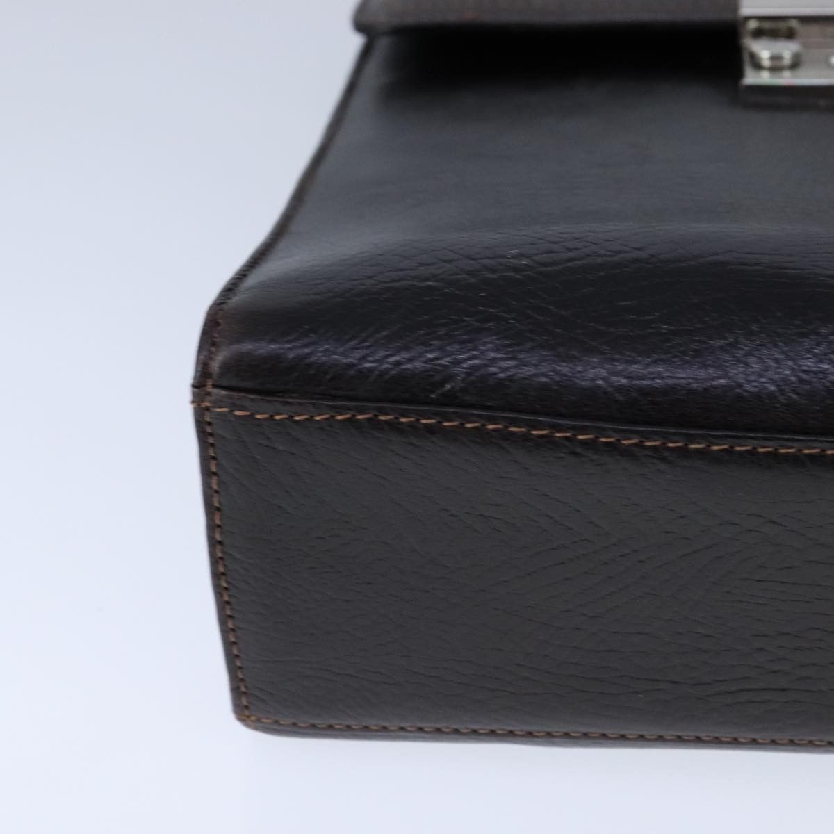 Balenciaga Brown Leather Handbag (Pre-Owned) Size ONE SIZE - 7 Thumbnail
