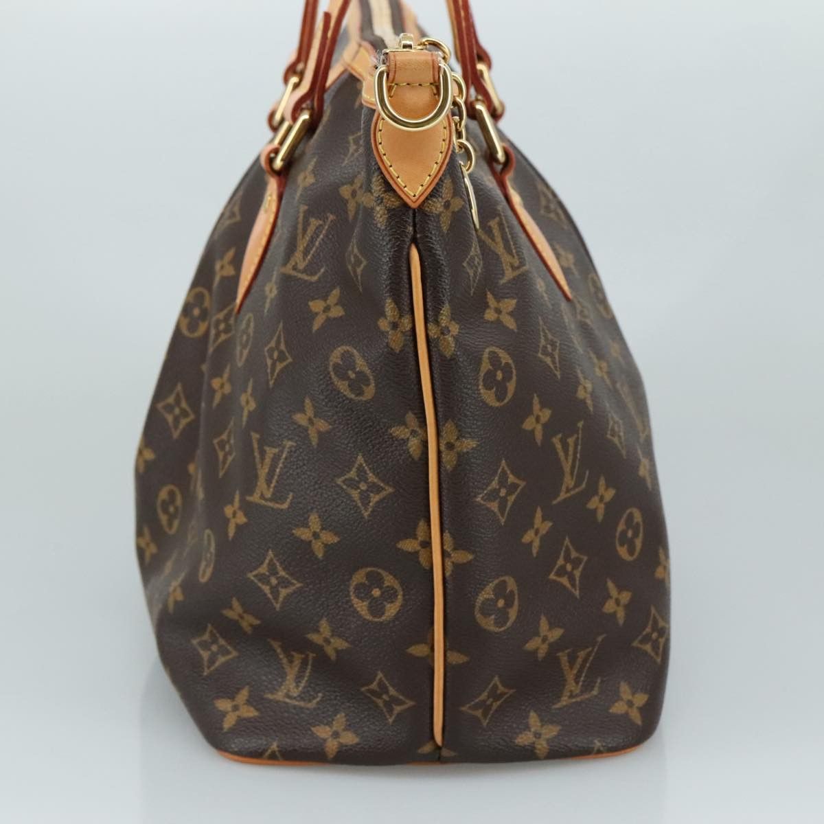 Louis Vuitton Palermo Brown Canvas Tote Bag (Pre-Owned) Size ONE SIZE - 3 Thumbnail