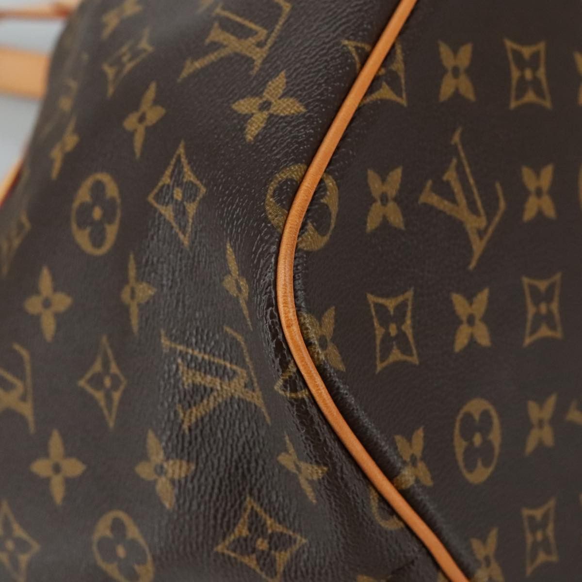 Louis Vuitton Palermo Brown Canvas Tote Bag (Pre-Owned) Size ONE SIZE - 8 Thumbnail