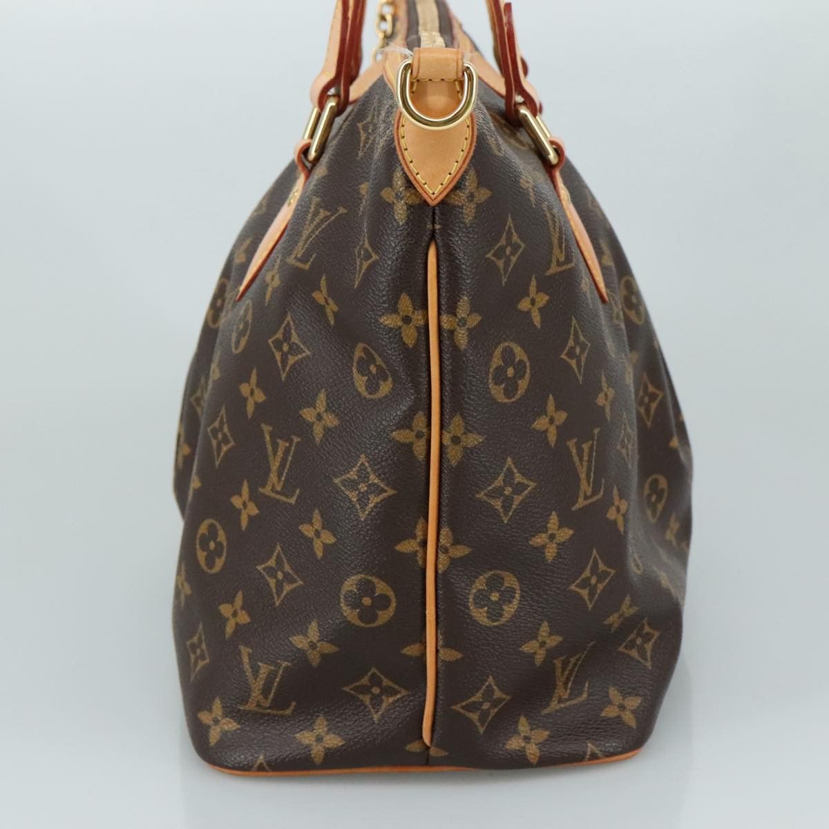 Louis Vuitton Palermo Brown Canvas Tote Bag (Pre-Owned) Size ONE SIZE - 4 Thumbnail
