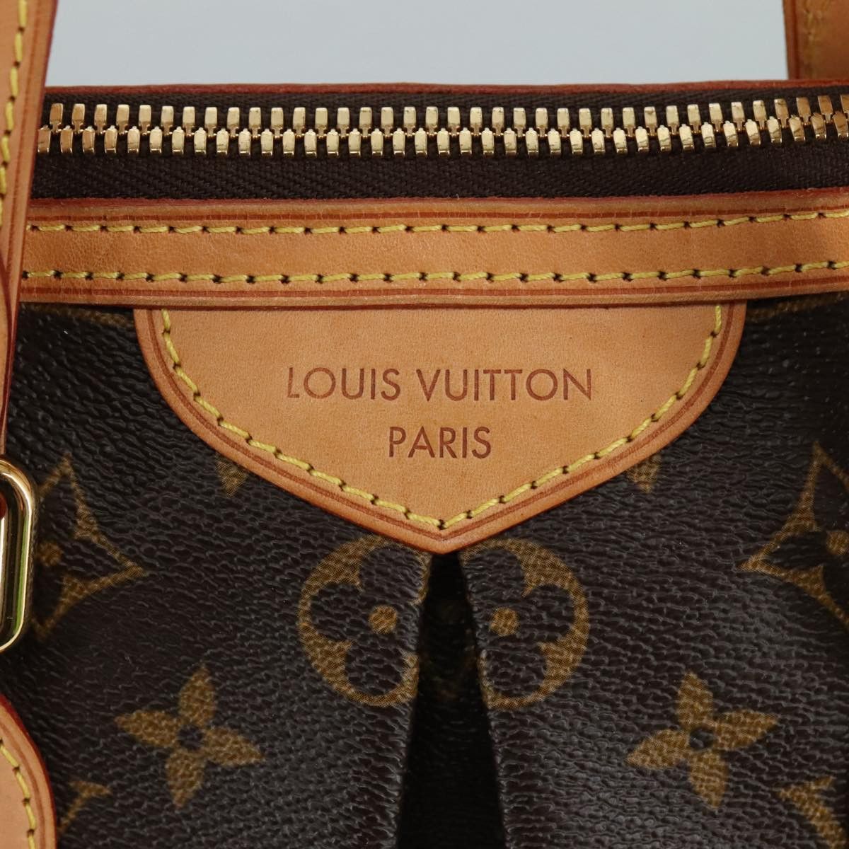 Louis Vuitton Palermo Brown Canvas Tote Bag (Pre-Owned) Size ONE SIZE - 18 Thumbnail