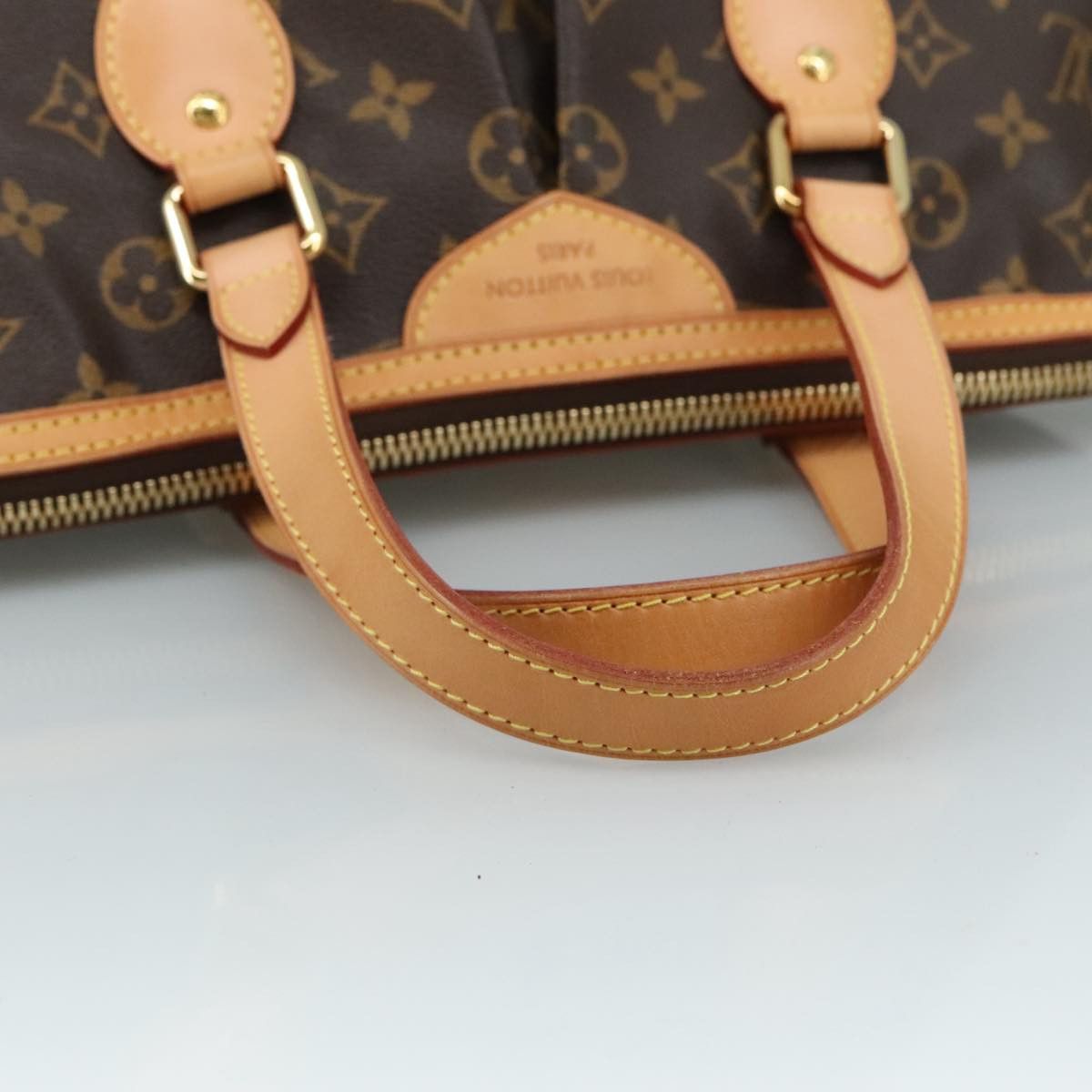 Louis Vuitton Palermo Brown Canvas Tote Bag (Pre-Owned) Size ONE SIZE - 10 Thumbnail