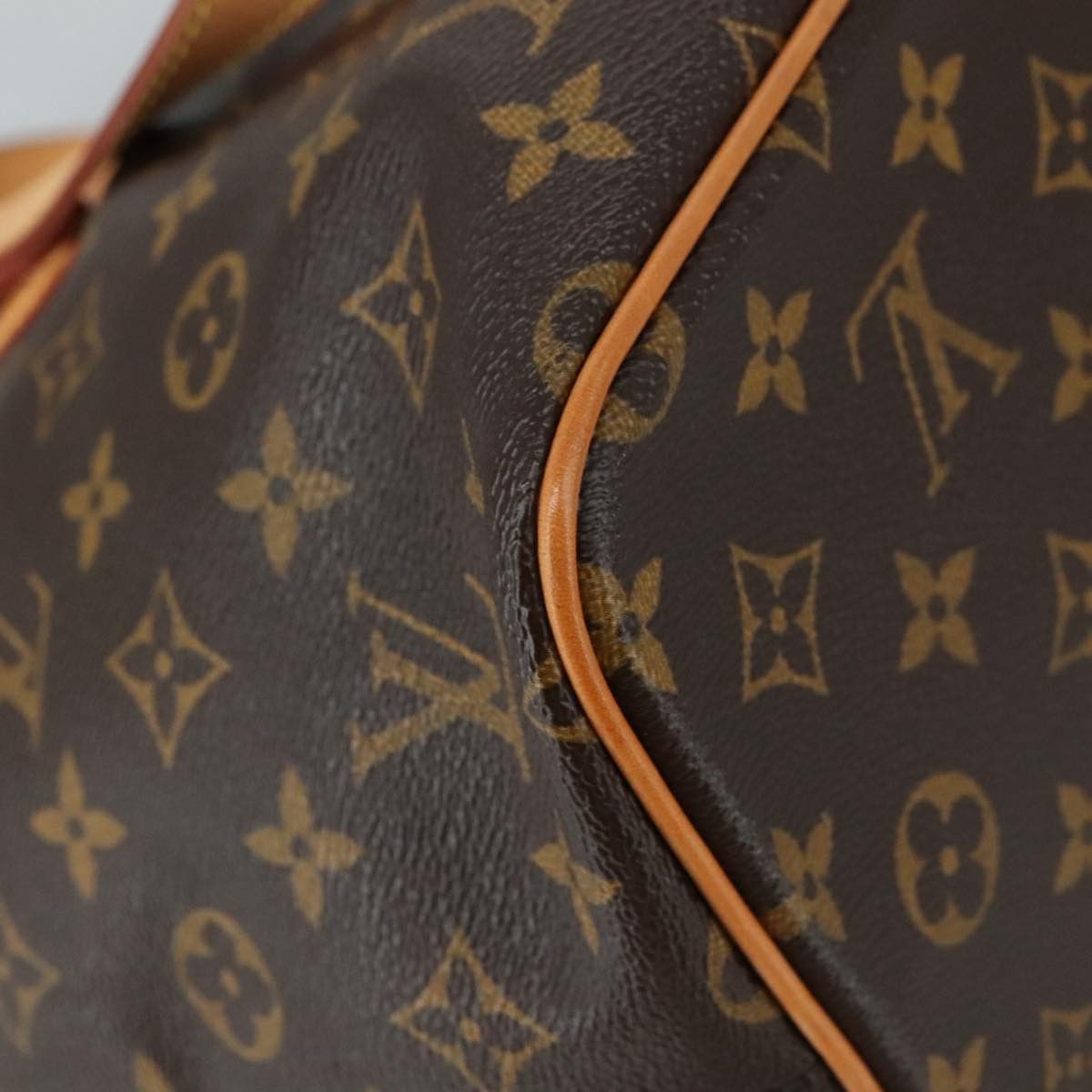 Louis Vuitton Palermo Brown Canvas Tote Bag (Pre-Owned) Size ONE SIZE - 6 Thumbnail