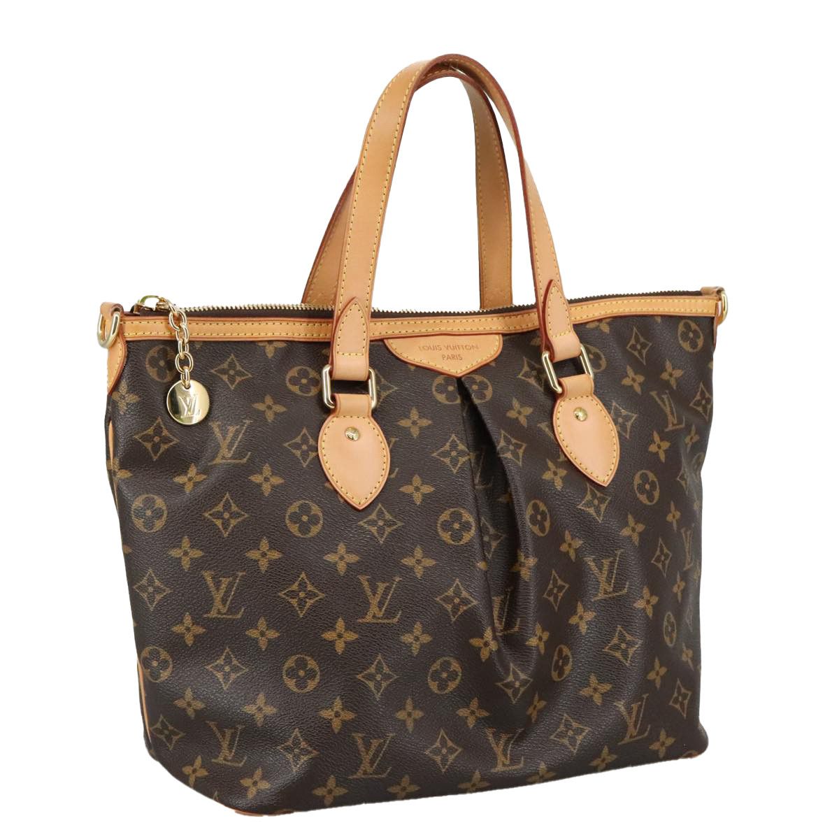 Louis Vuitton Palermo Brown Canvas Tote Bag (Pre-Owned) Size ONE SIZE - 19 Thumbnail