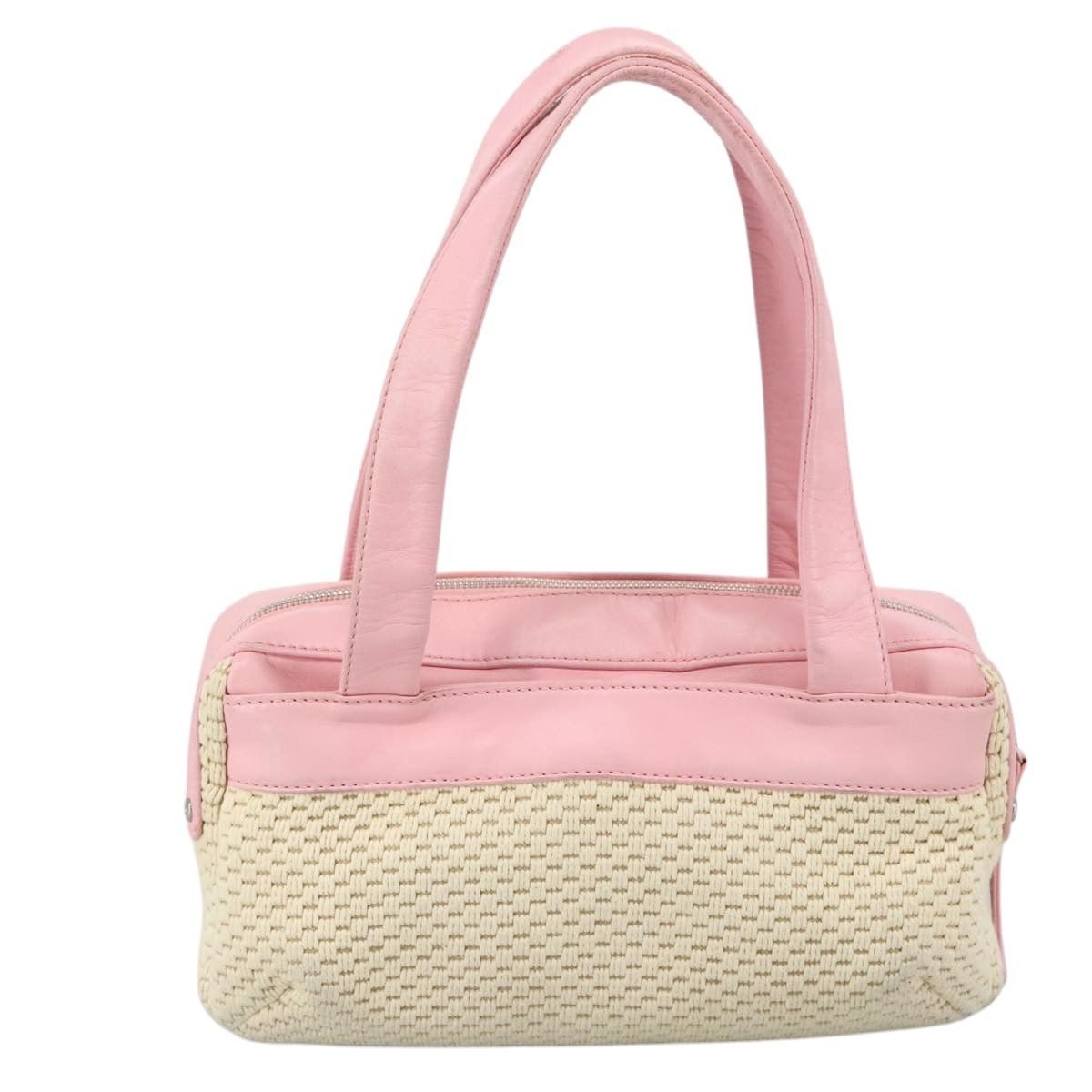 Chanel Beige Cotton Handbag (Pre-Owned) Size ONE SIZE - 2 Thumbnail