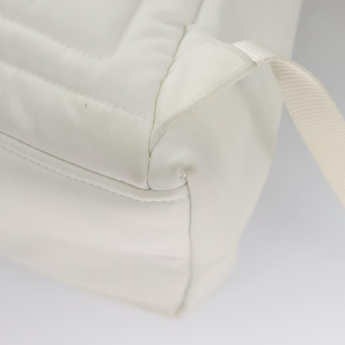Prada White Leather Backpack Bag (Pre-Owned) Size ONE SIZE - 8 Thumbnail