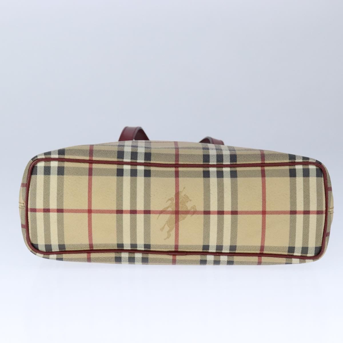 Burberry Nova Check Beige Canvas Tote Bag (Pre-Owned) Size ONE SIZE - 6 Thumbnail