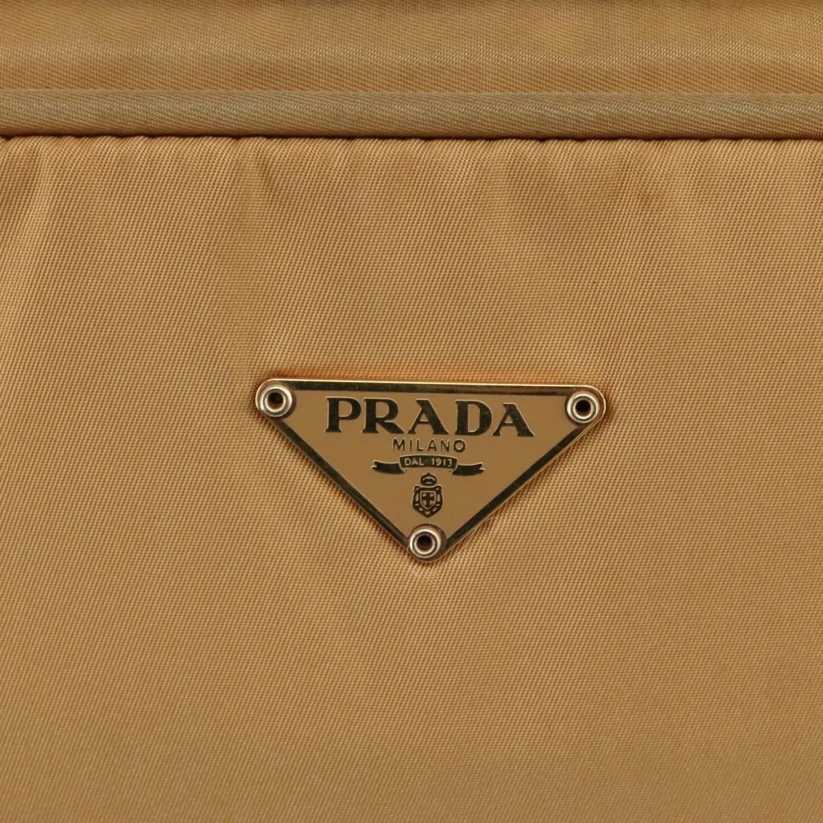 Prada Re-Nylon Beige Synthetic Handbag (Pre-Owned) Size ONE SIZE - 19 Thumbnail