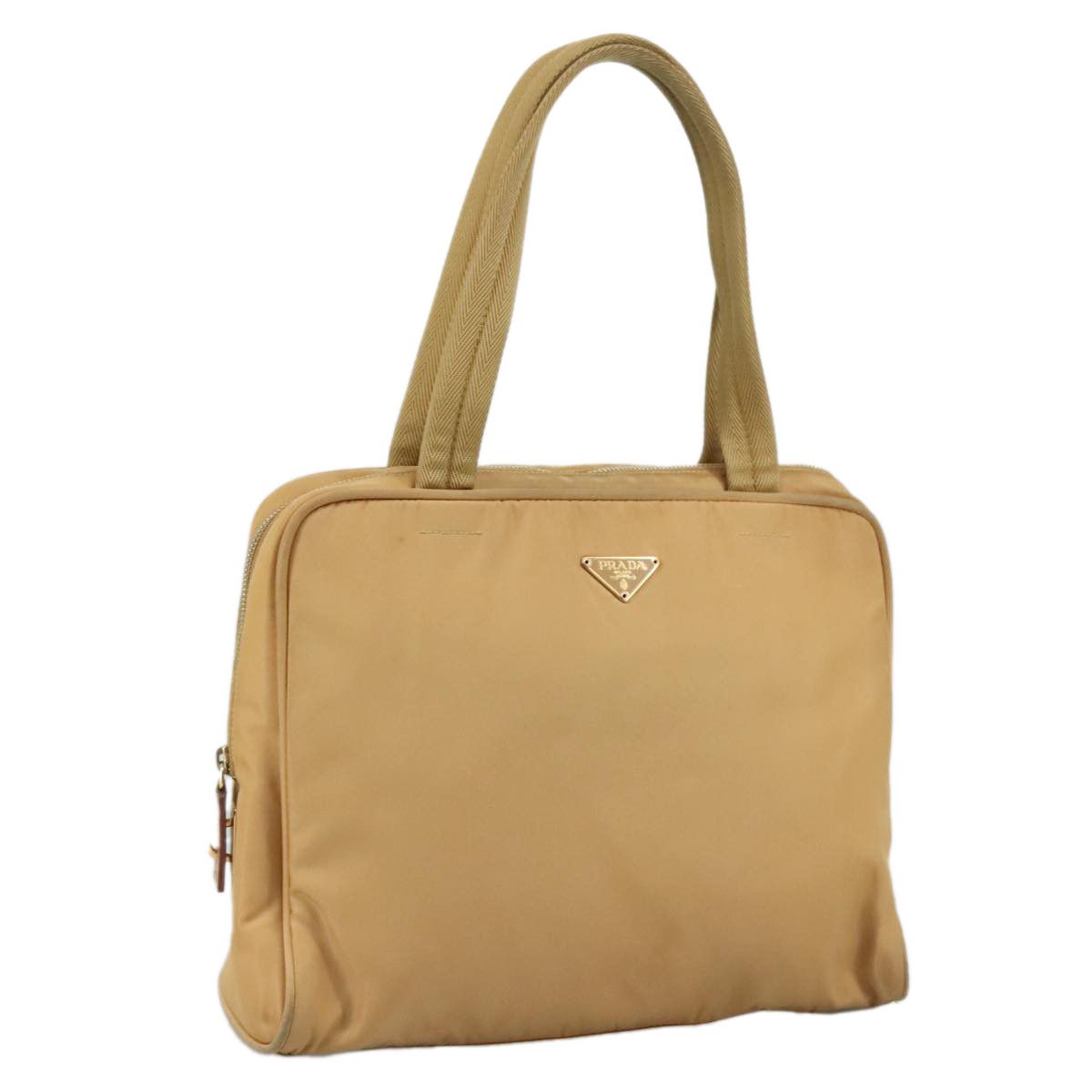 Prada Re-Nylon Beige Synthetic Handbag (Pre-Owned) Size ONE SIZE - 17 Thumbnail
