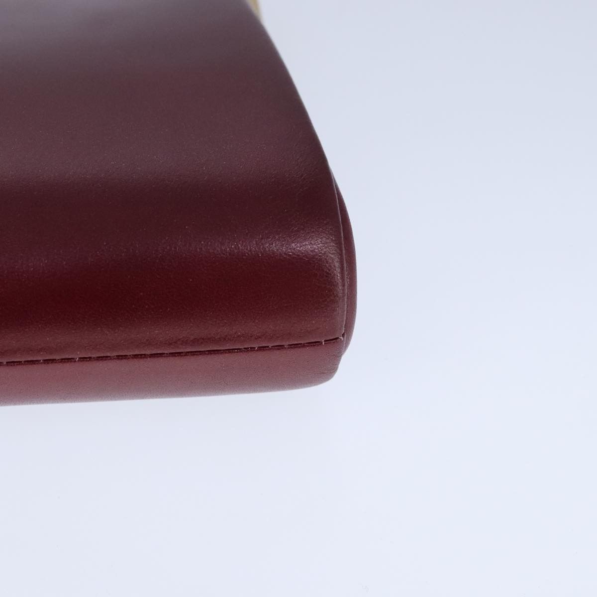Burberry Burgundy Leather Shoulder Bag (Pre-Owned) Size ONE SIZE - 5 Thumbnail
