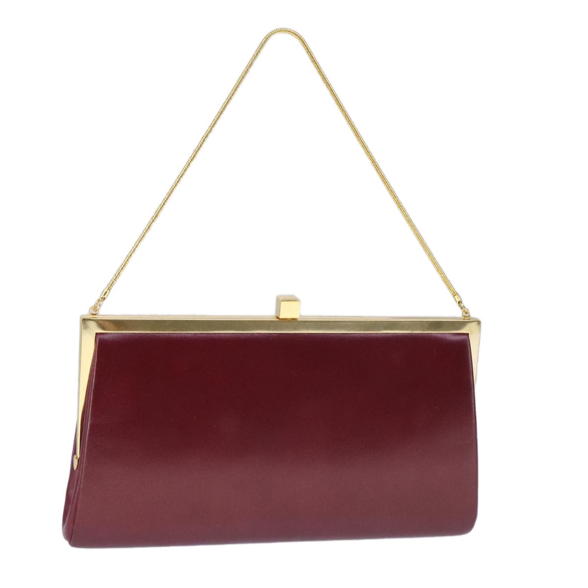 Burberry Burgundy Leather Shoulder Bag (Pre-Owned) Size ONE SIZE - 15 Thumbnail