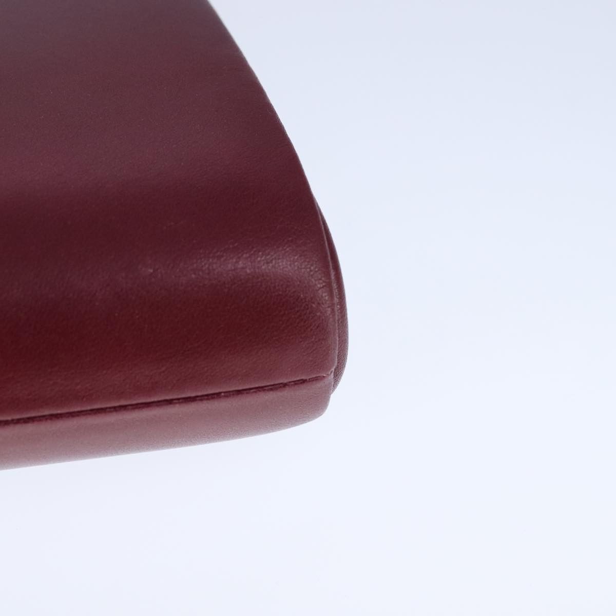 Burberry Burgundy Leather Shoulder Bag (Pre-Owned) Size ONE SIZE - 17 Thumbnail
