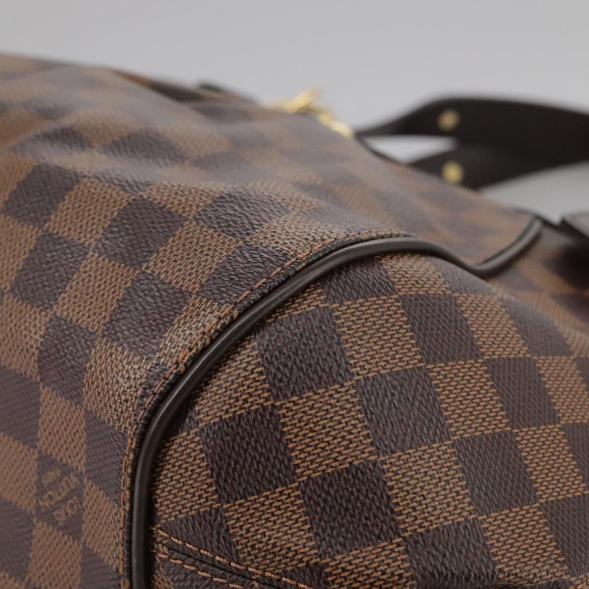 Louis Vuitton Sistina Brown Canvas Tote Bag (Pre-Owned) Size ONE SIZE - 10 Thumbnail