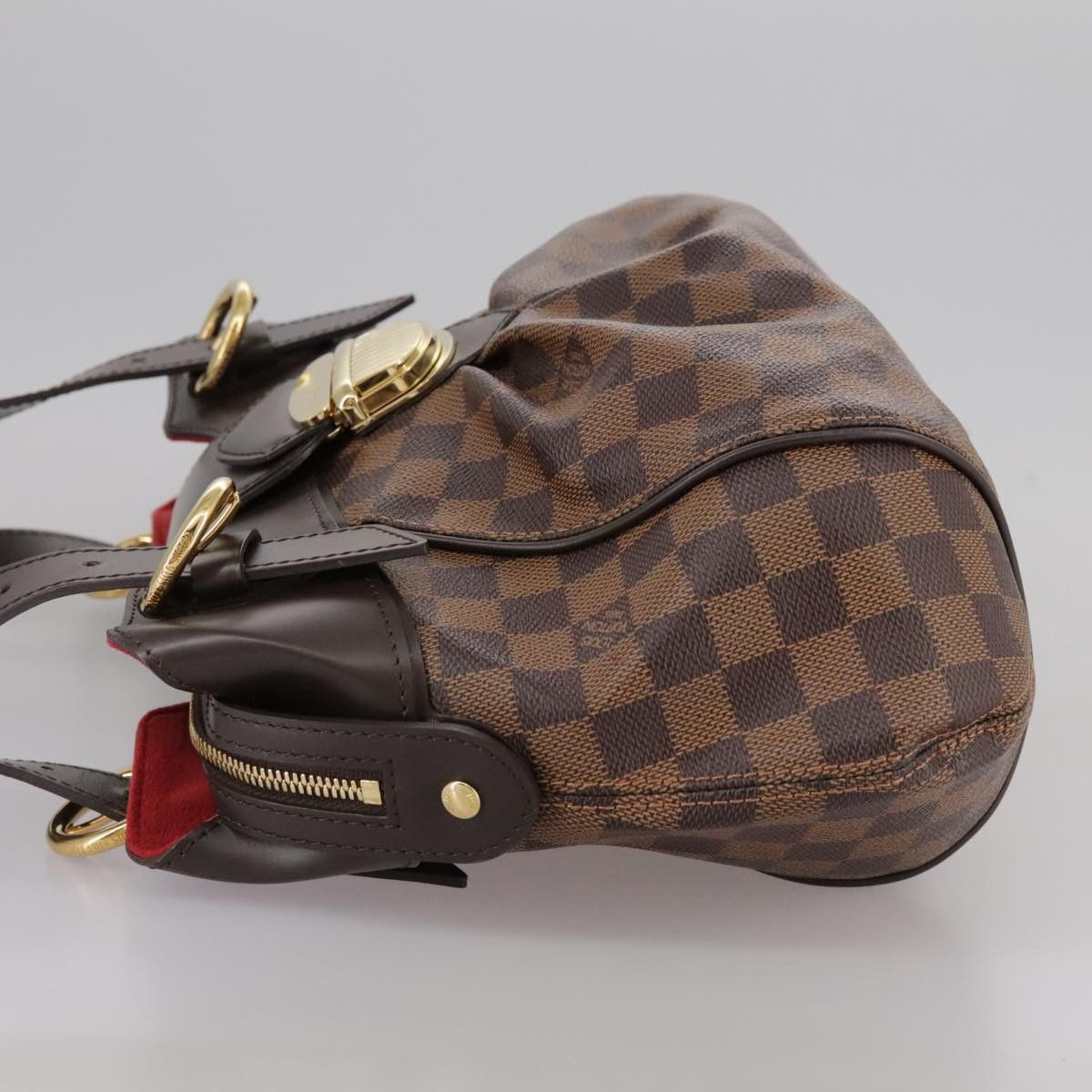 Louis Vuitton Sistina Brown Canvas Tote Bag (Pre-Owned) Size ONE SIZE - 3 Thumbnail