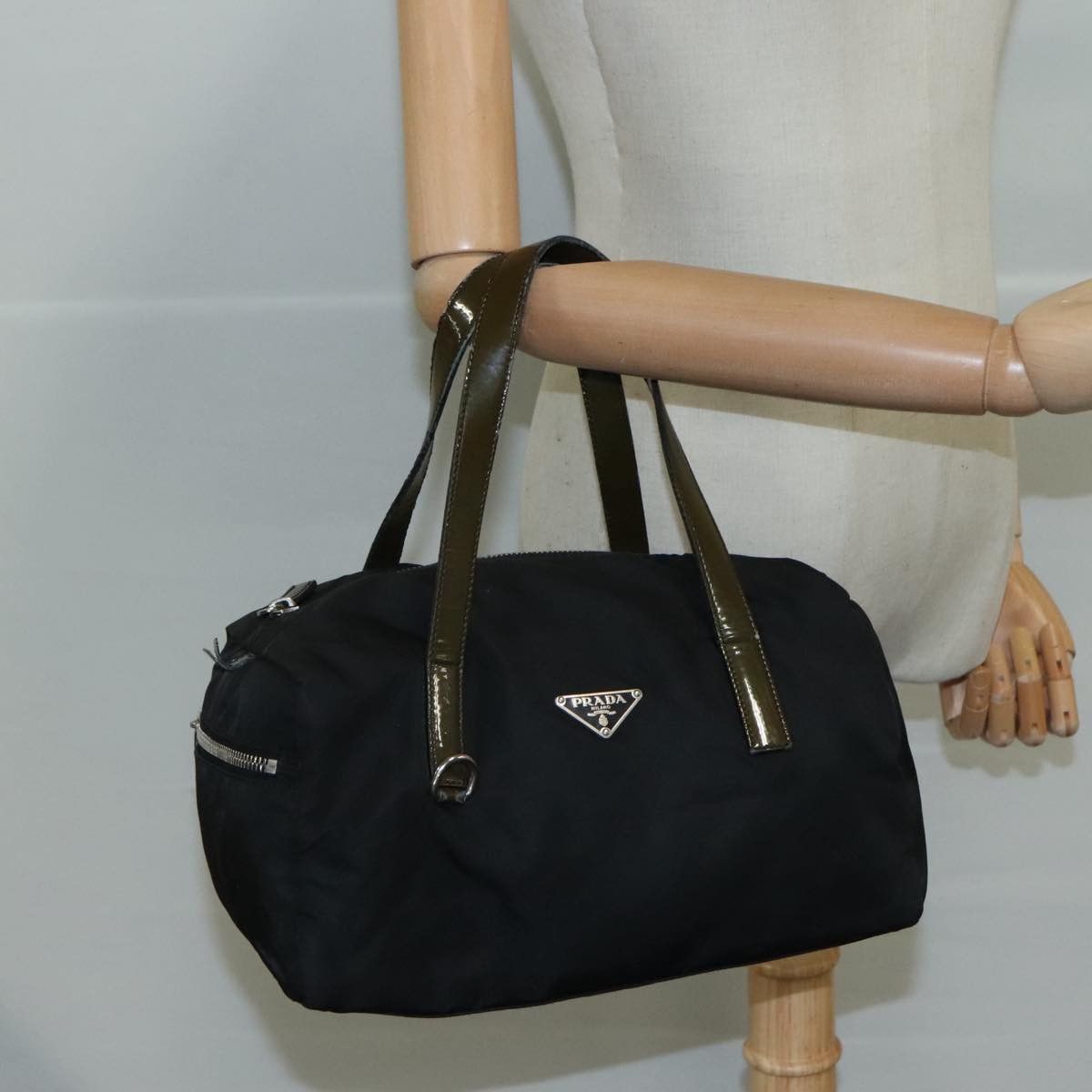 Prada Re-Edition Black Synthetic Handbag (Pre-Owned) Size ONE SIZE - 16 Thumbnail