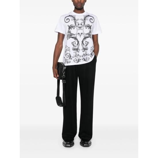 Versace VERSACE Men T-Shirts 78GAH6SB JS461 003 WHITE Size US S / EU 44-46 / 1 - 4 Thumbnail
