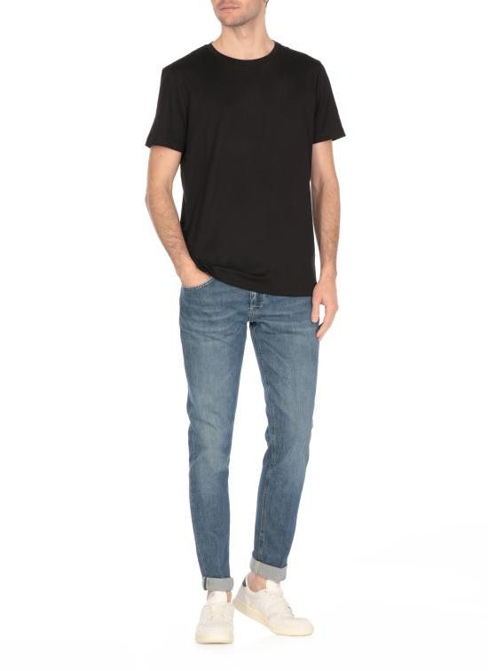 Dondup DONDUP Men T-Shirts US198 JF0271U ZL4999 Black Size US M / EU 48-50 / 2 - 2 Thumbnail