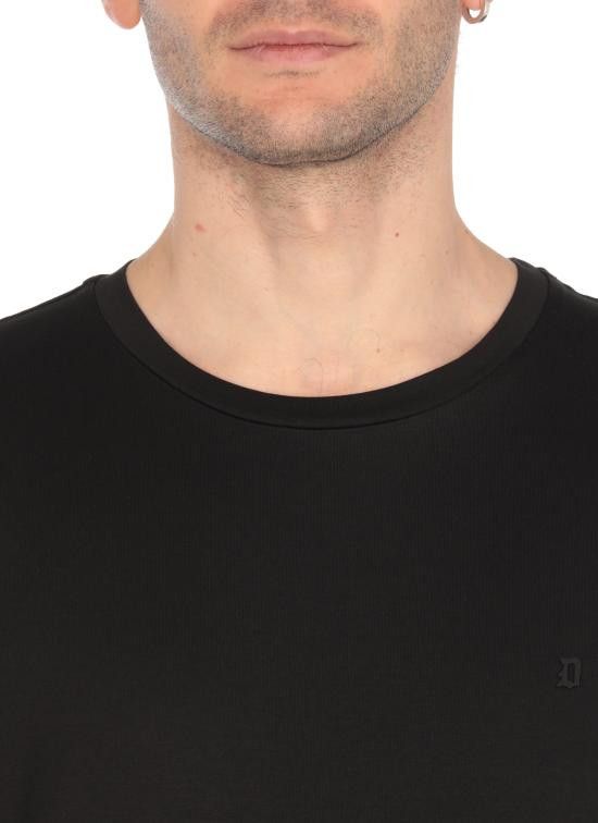 Dondup DONDUP Men T-Shirts US198 JF0271U ZL4999 Black Size US XL / EU 56 / 4 - 5 Thumbnail